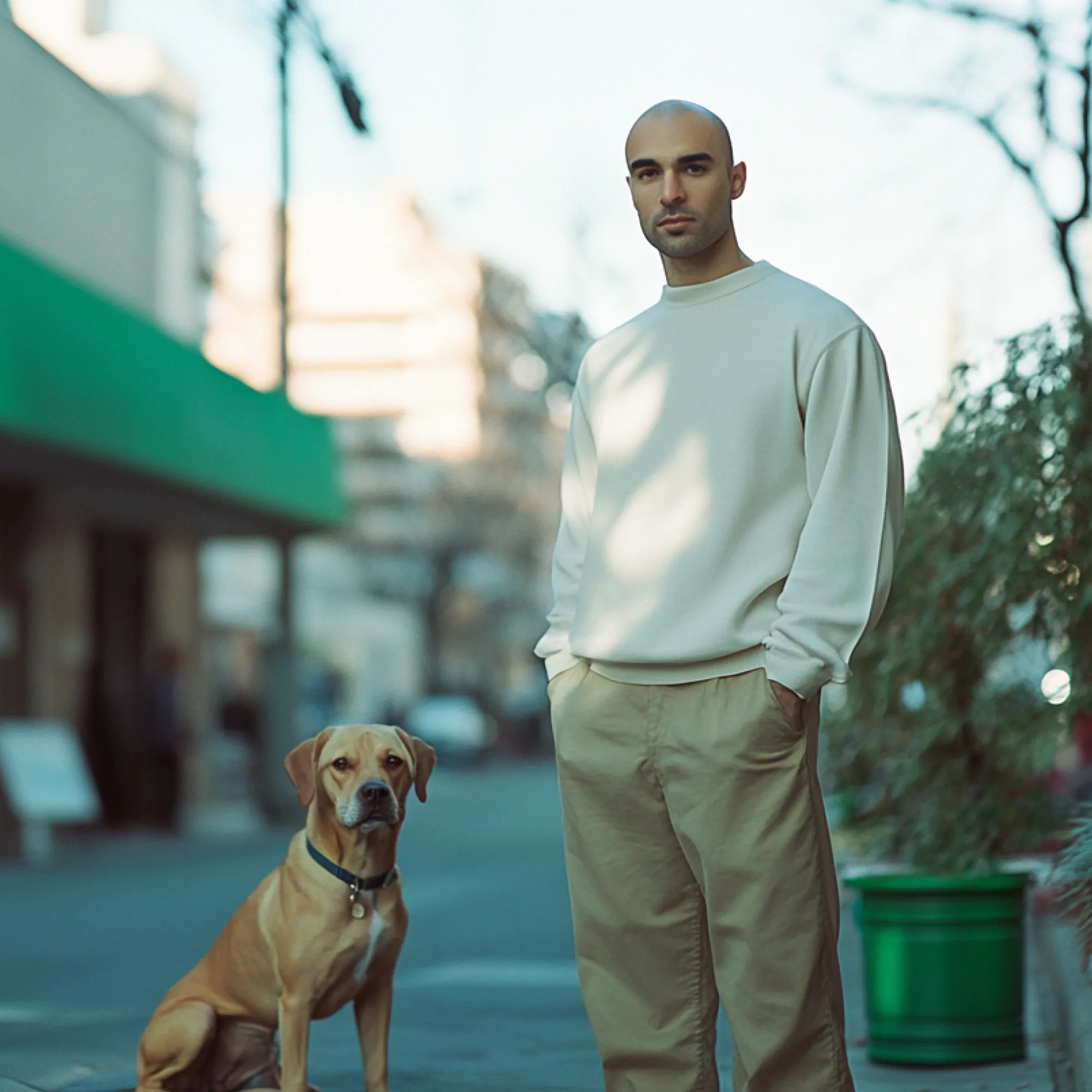 EmilRuder with his dog