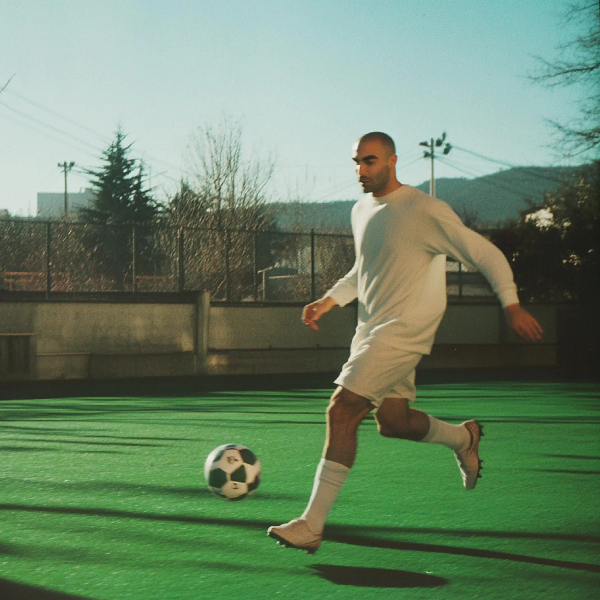 EmilRuder playing soccer
